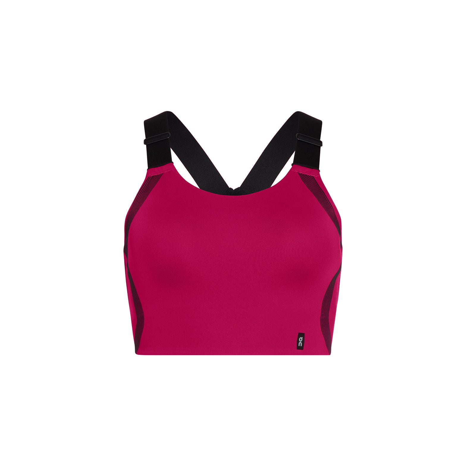 Women's Performance Flex Bra Grenadine / Black - Achilles Heel