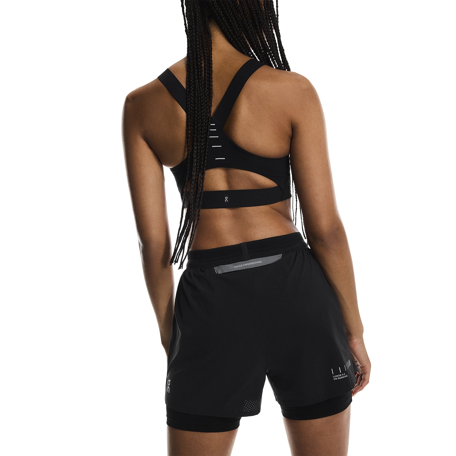 Women's Performance Shorts Lumos Eclipse / Black - Achilles Heel