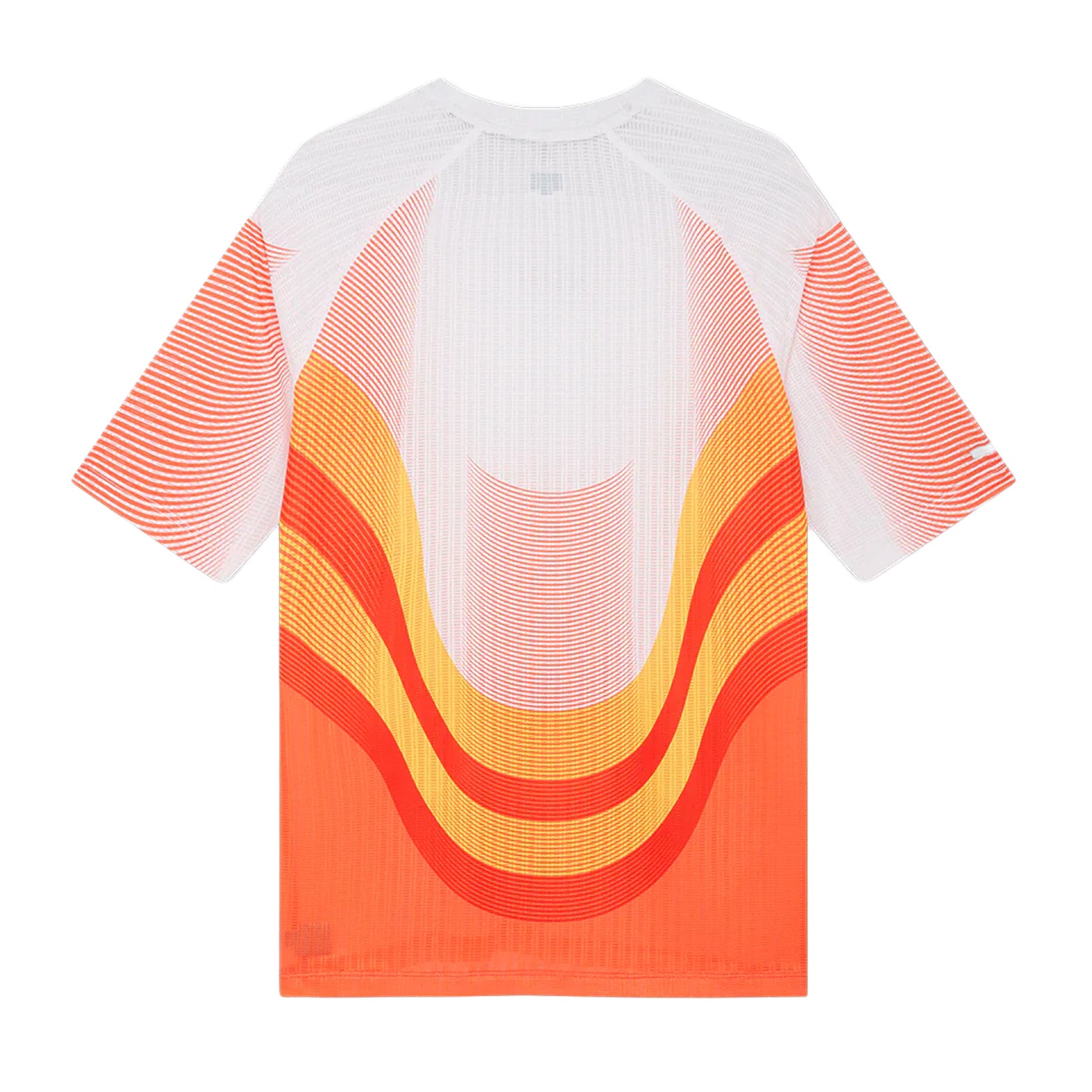 Women's Race Tee Orange / White