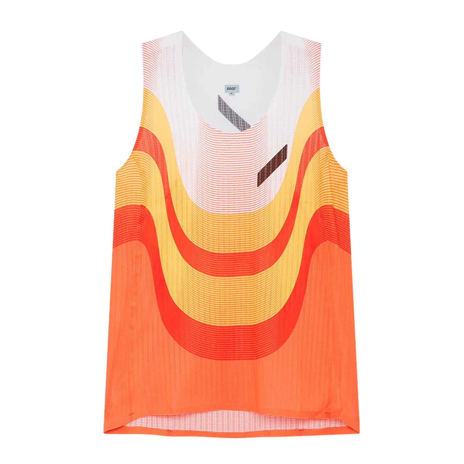 Women's Race Vest Orange / White