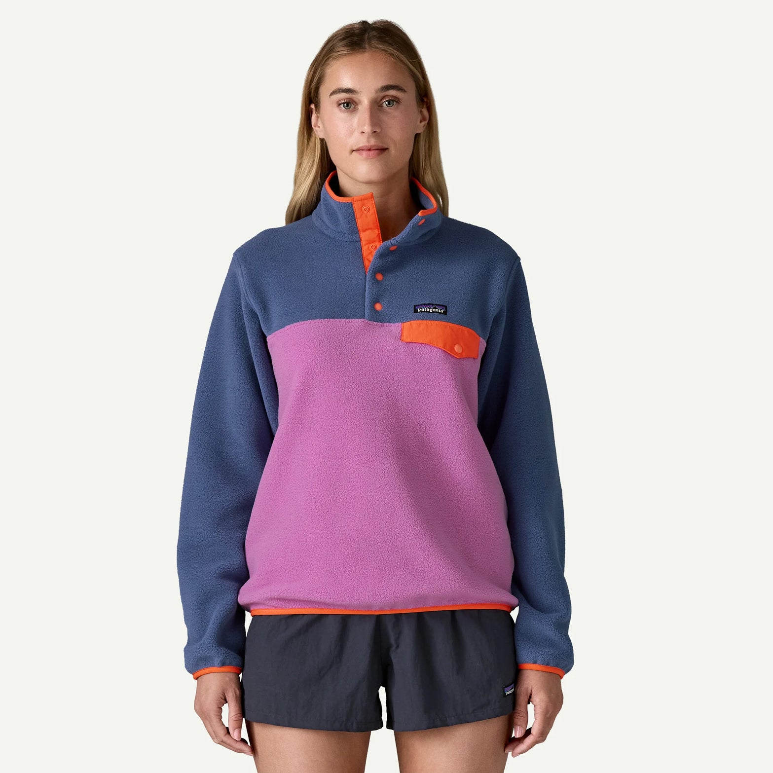Patagonia Women's Synchilla Snap-T Fleece Pullover Brisk Purple at