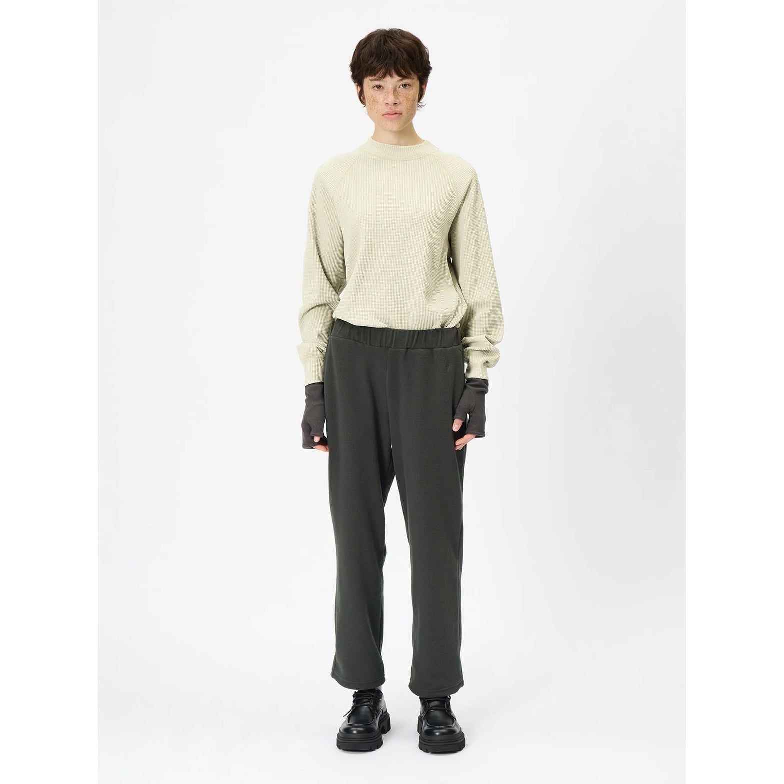 Women's WF Light Mock Neck Top Chicory Brown