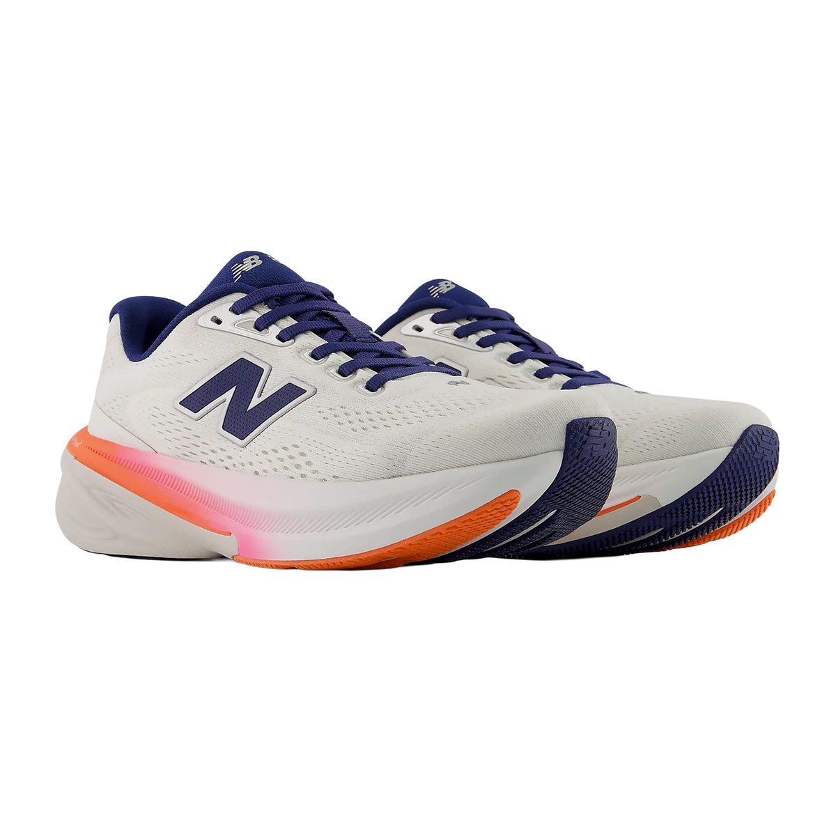 Women's New Balance 860v15 Running Shoes Sea Salt Blue Oyster angled side view of pair showing Fresh Foam X cushioning with Stability Plane technology and rocker profile geometry for reliable stability running