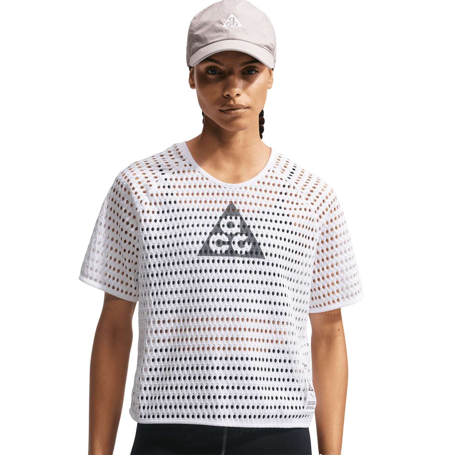 Nike Women's ACG Radical AirFlow Tee White / Anthracite at
