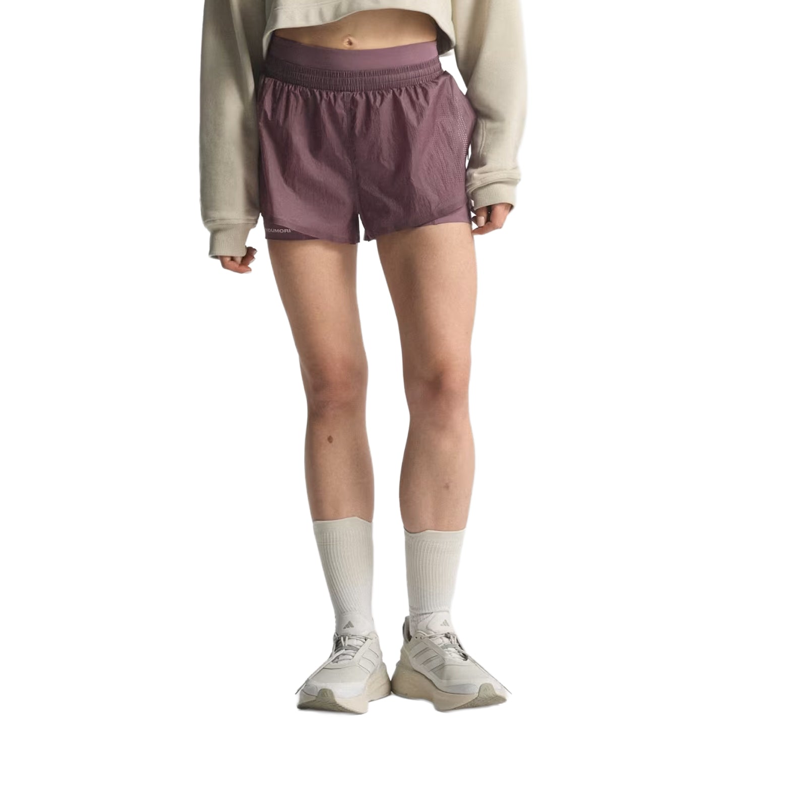 Women's Adi365 H.Koumori Running 2 in 1 Shorts Shadow Fig