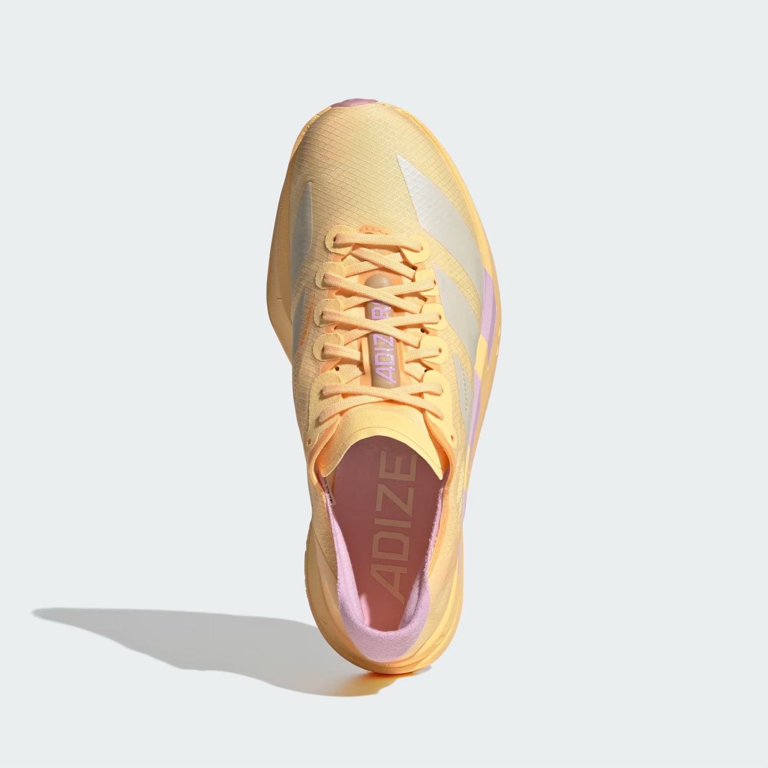 Adidas Women's Adizero Adios Pro 4 Running Shoes Ice Tangerine / Ice Gold  Metallic / Bliss Lilac at Achilles Heel