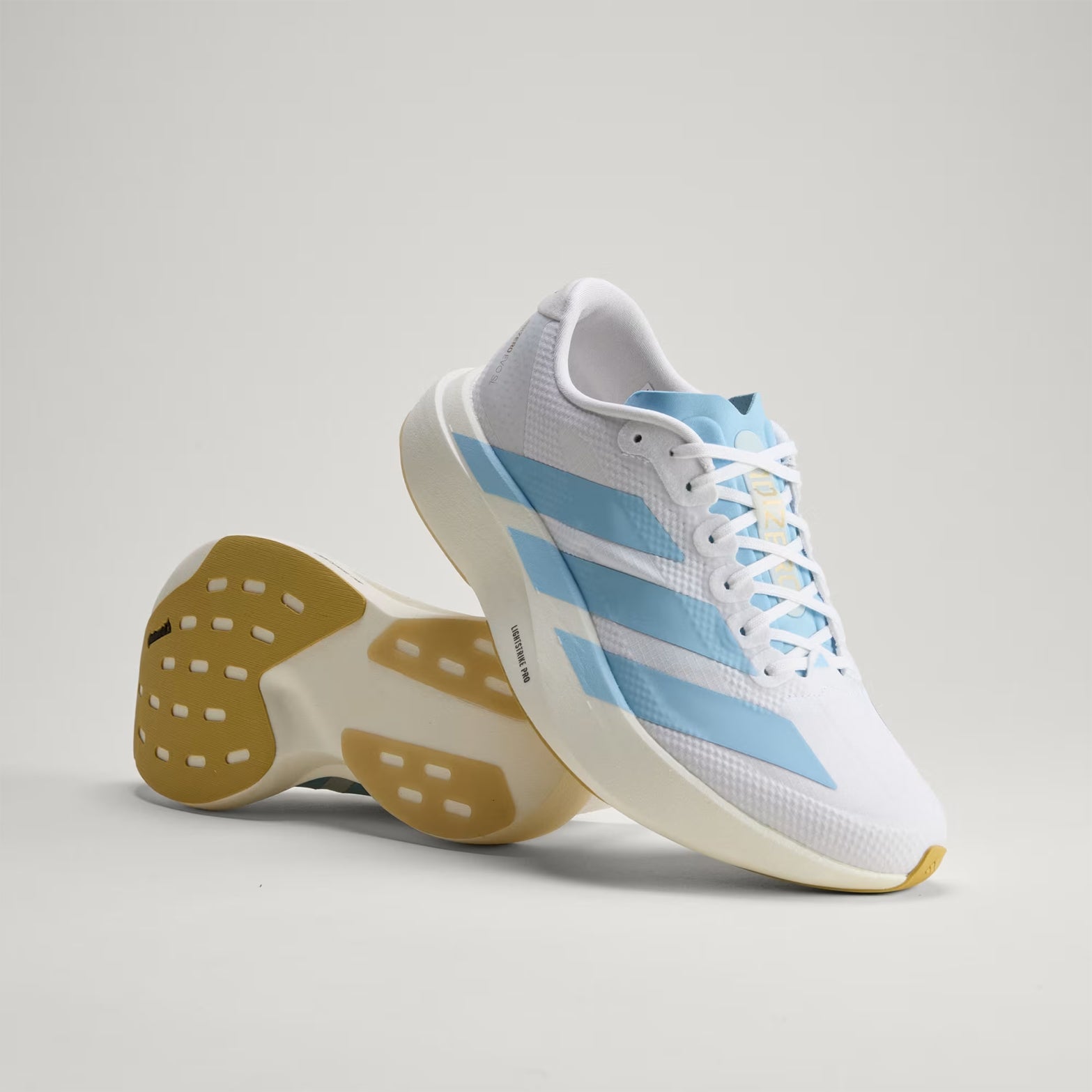 Adidas Women's Adizero EVO SL Woven Running Shoes Core White
