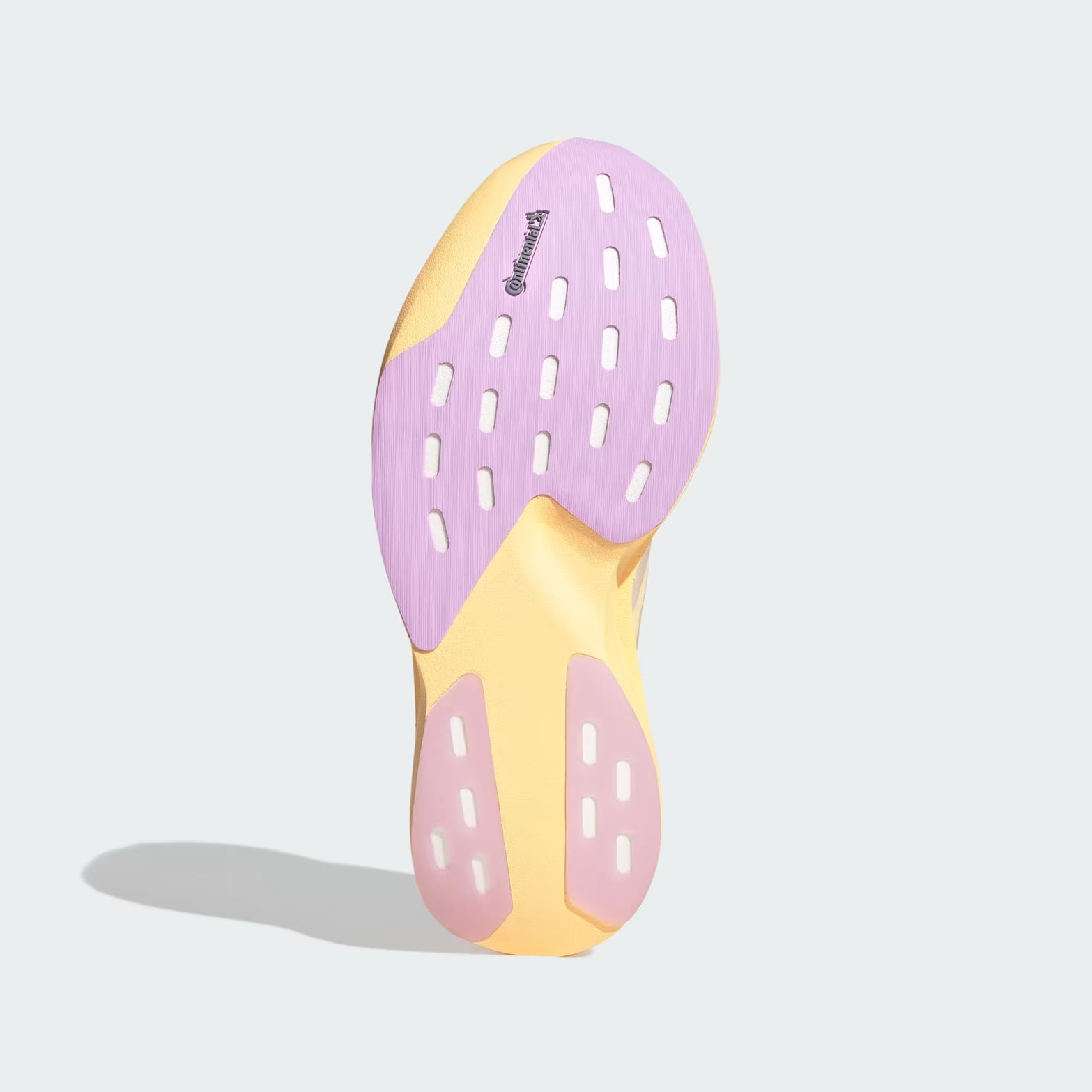Adidas Women's Adizero EVO SL Woven Running Shoes Ice Tangerine / Ice Gold  Metallic / Bliss Lilac at Achilles Heel