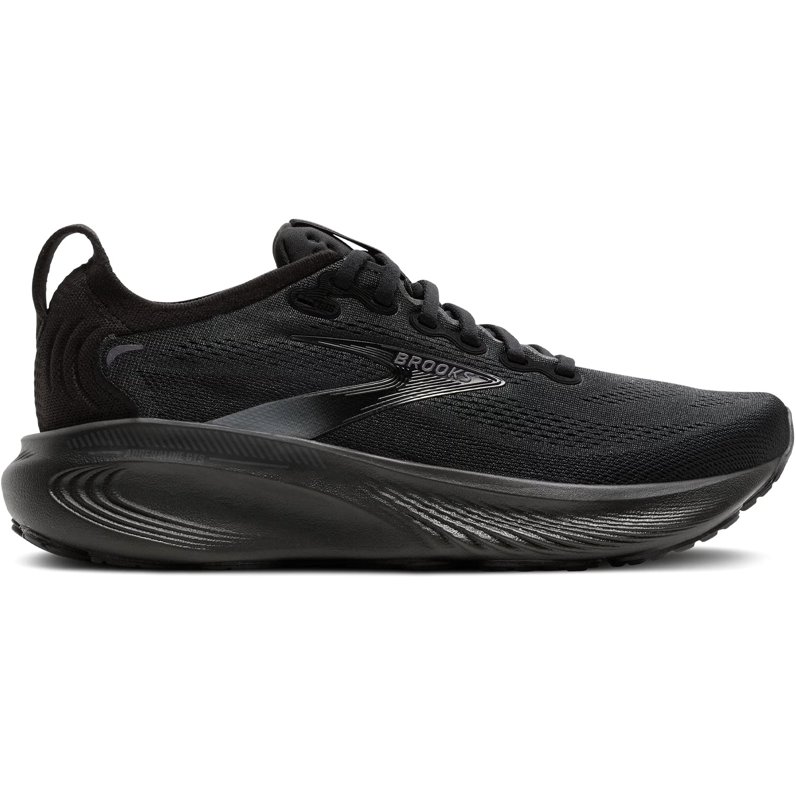 Women's Adrenaline GTS 25 Running Shoes Black / Black / Ebony - Achilles Heel