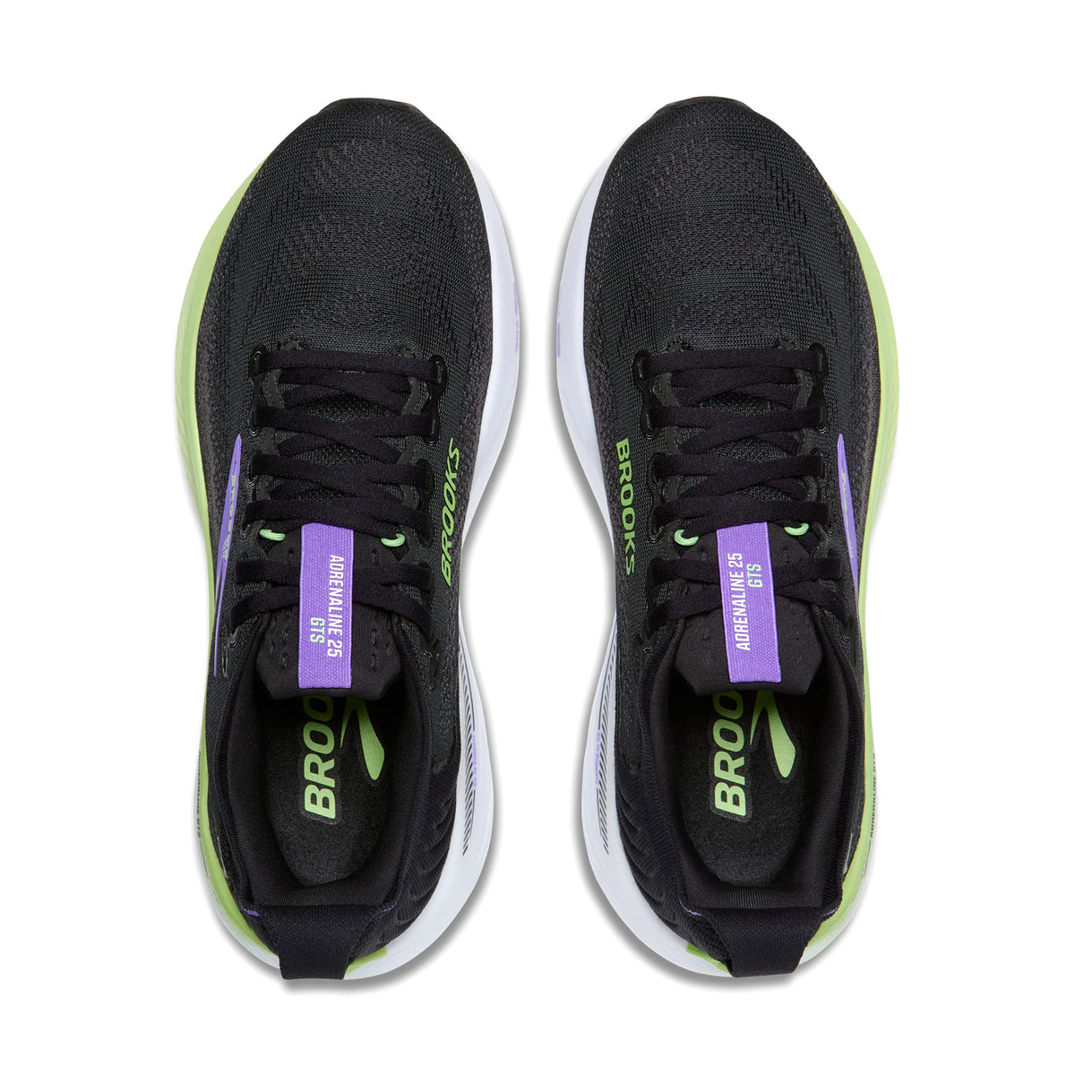 Women's Adrenaline GTS 25 Running Shoes Black / Blackened Pearl / Purple