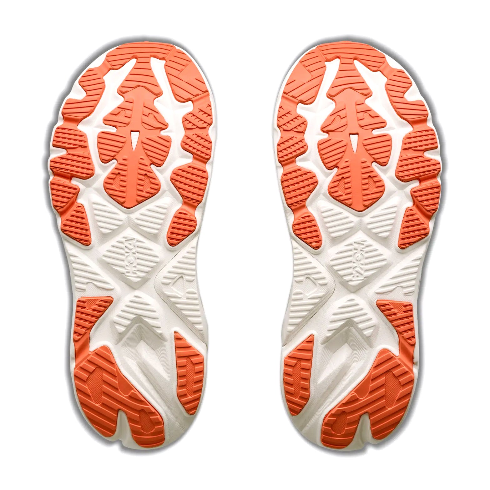 Women's HOKA Arahi 9 Running Shoes Varsity Navy Faded Navy sole view displaying super abrasion rubber outsole with podular design for enhanced durability in high-wear zones during daily training