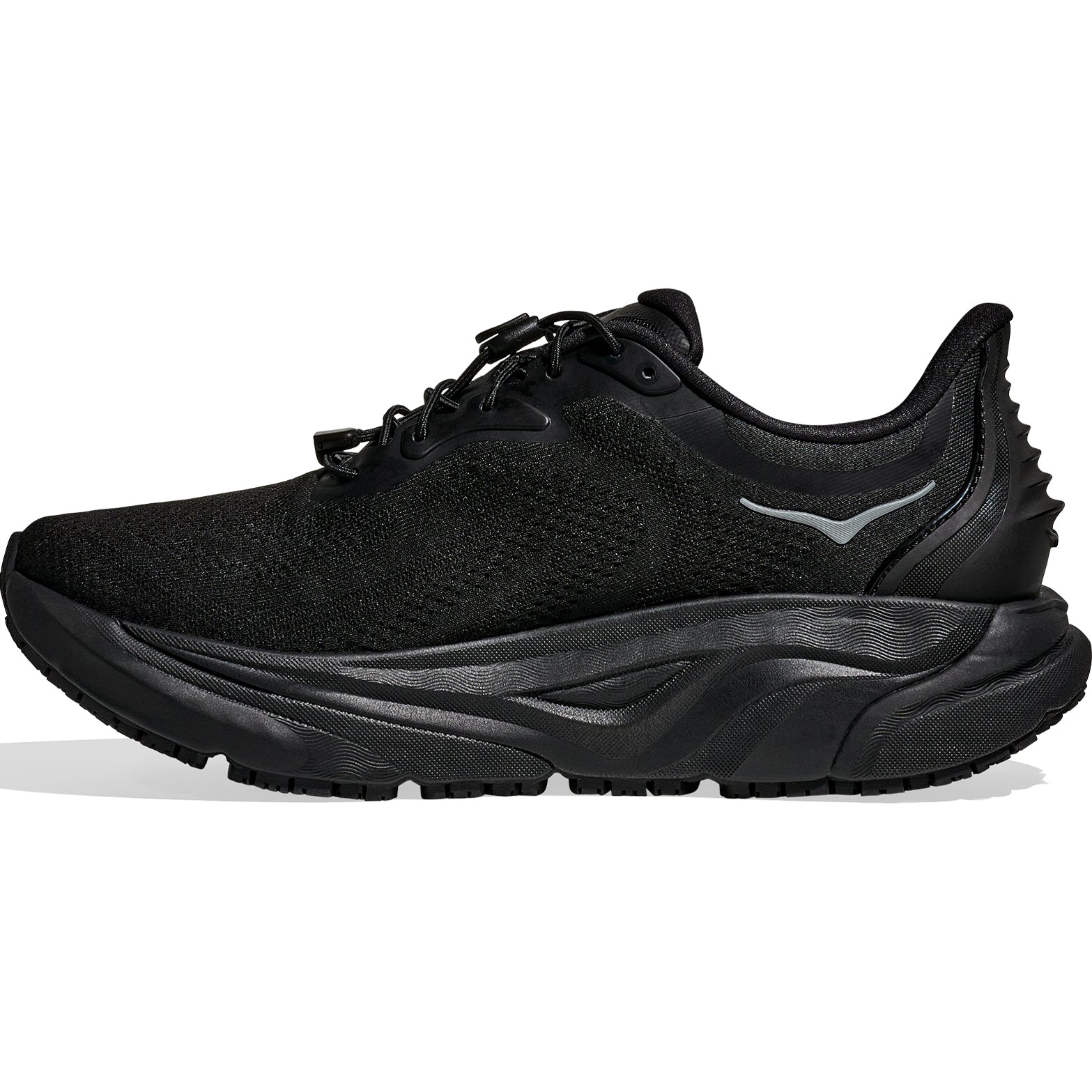 Women's Arahi SR Running Shoes Black / Black - Achilles Heel