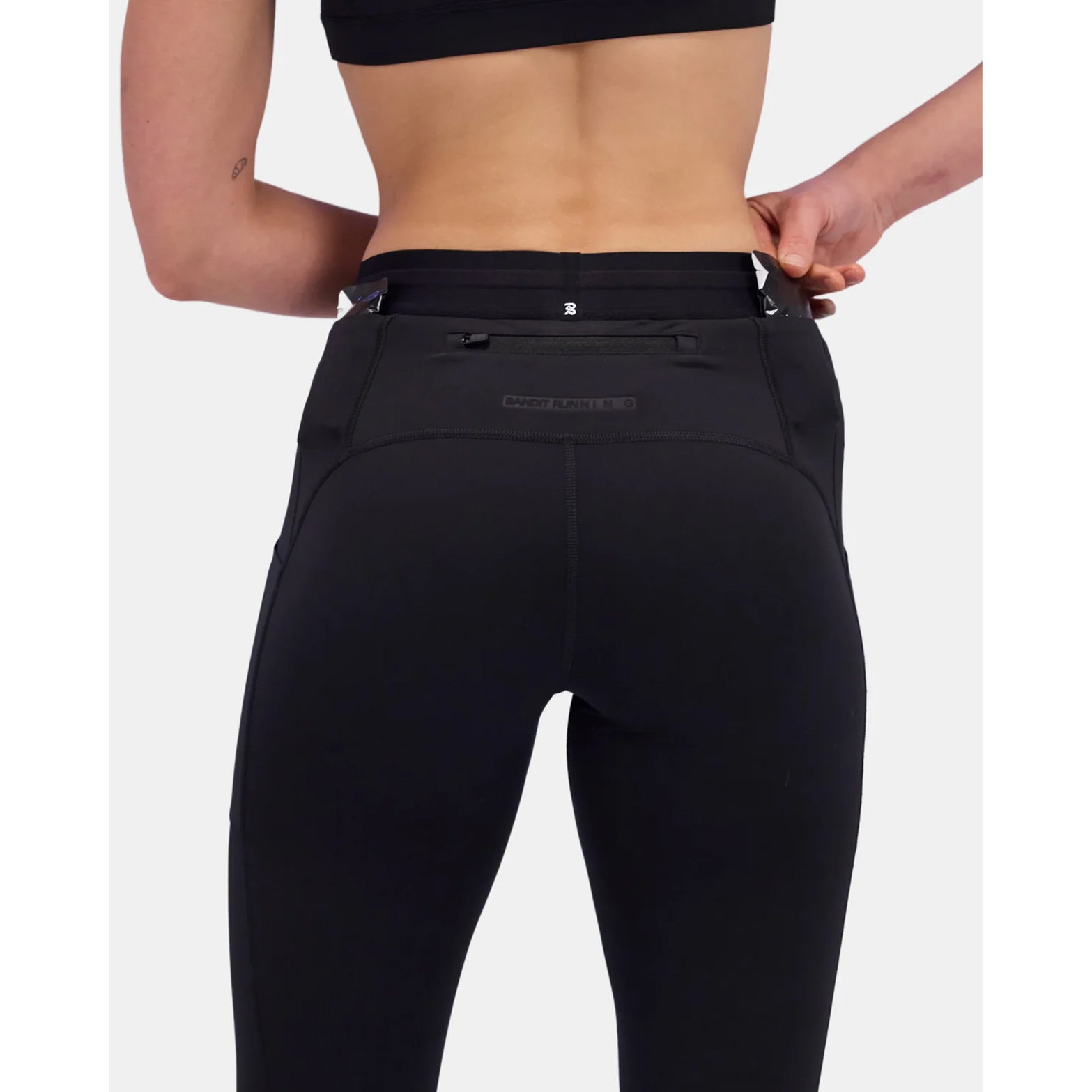 Women's Brushed Stamina Cold Weather Tights Black - Achilles Heel