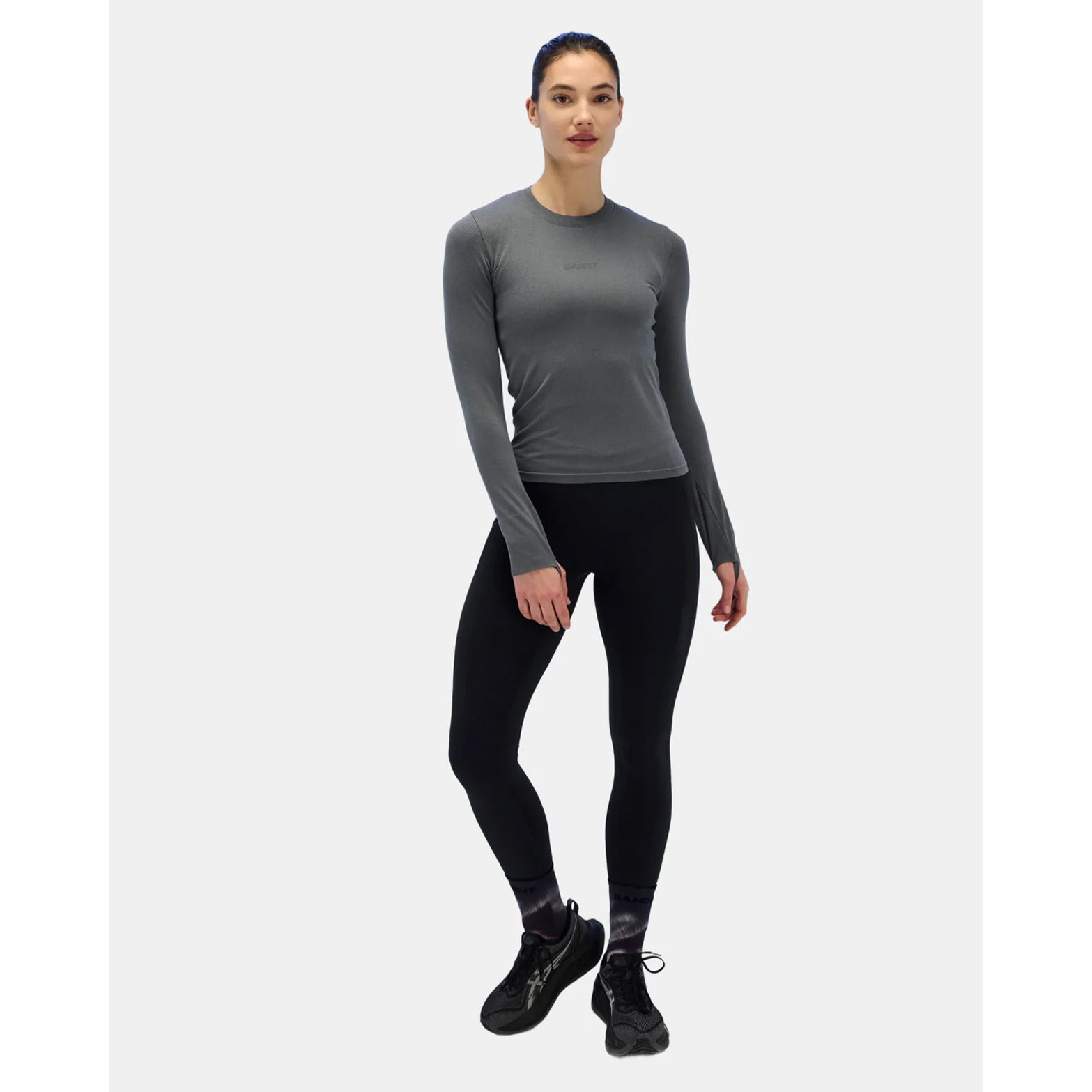 Women's Brushed Stamina Cold Weather Tights Black - Achilles Heel