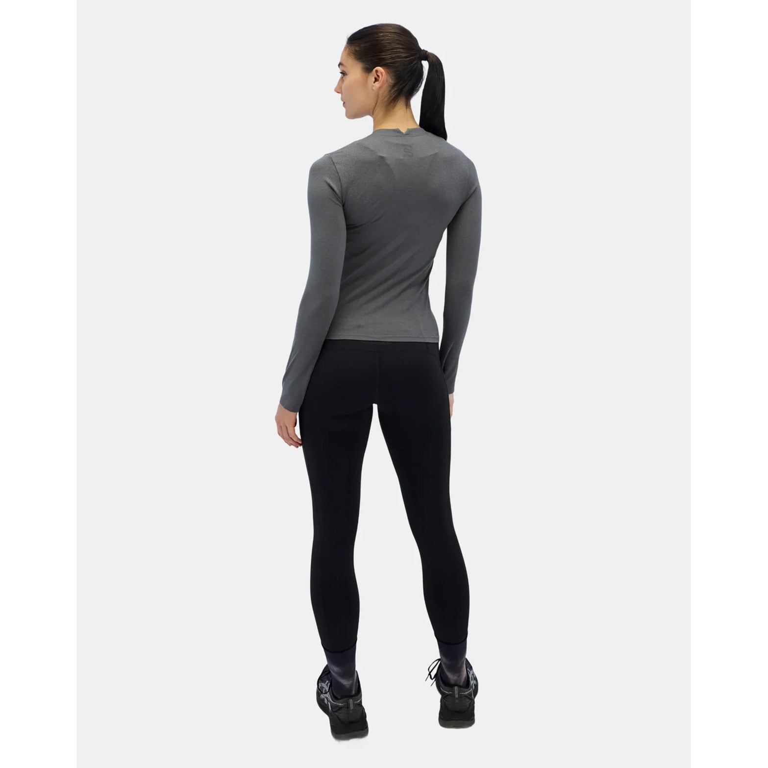 Women's Brushed Stamina Cold Weather Tights Black - Achilles Heel