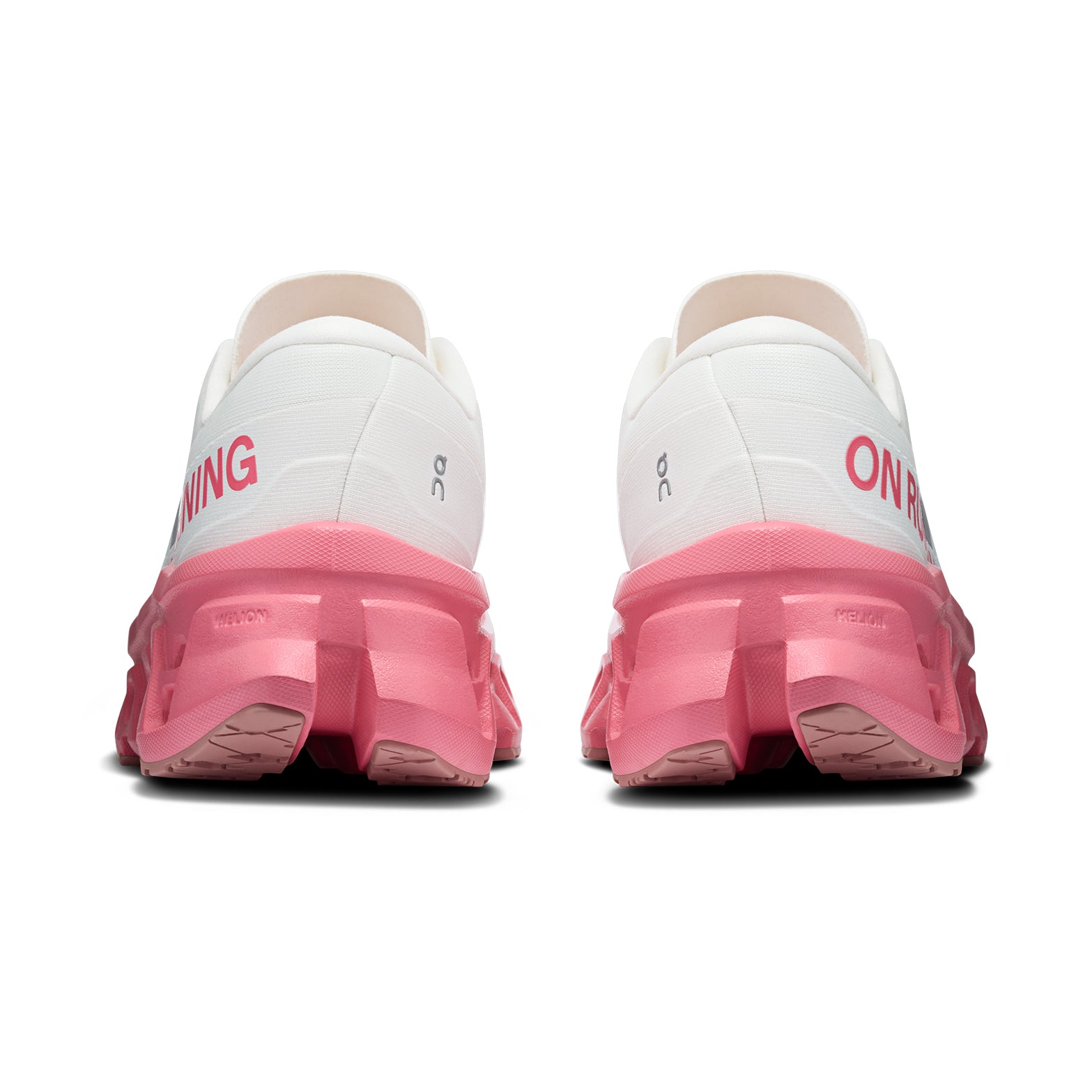 On Women's Cloudmonster 3 Running Shoes Ivory / Camellia at