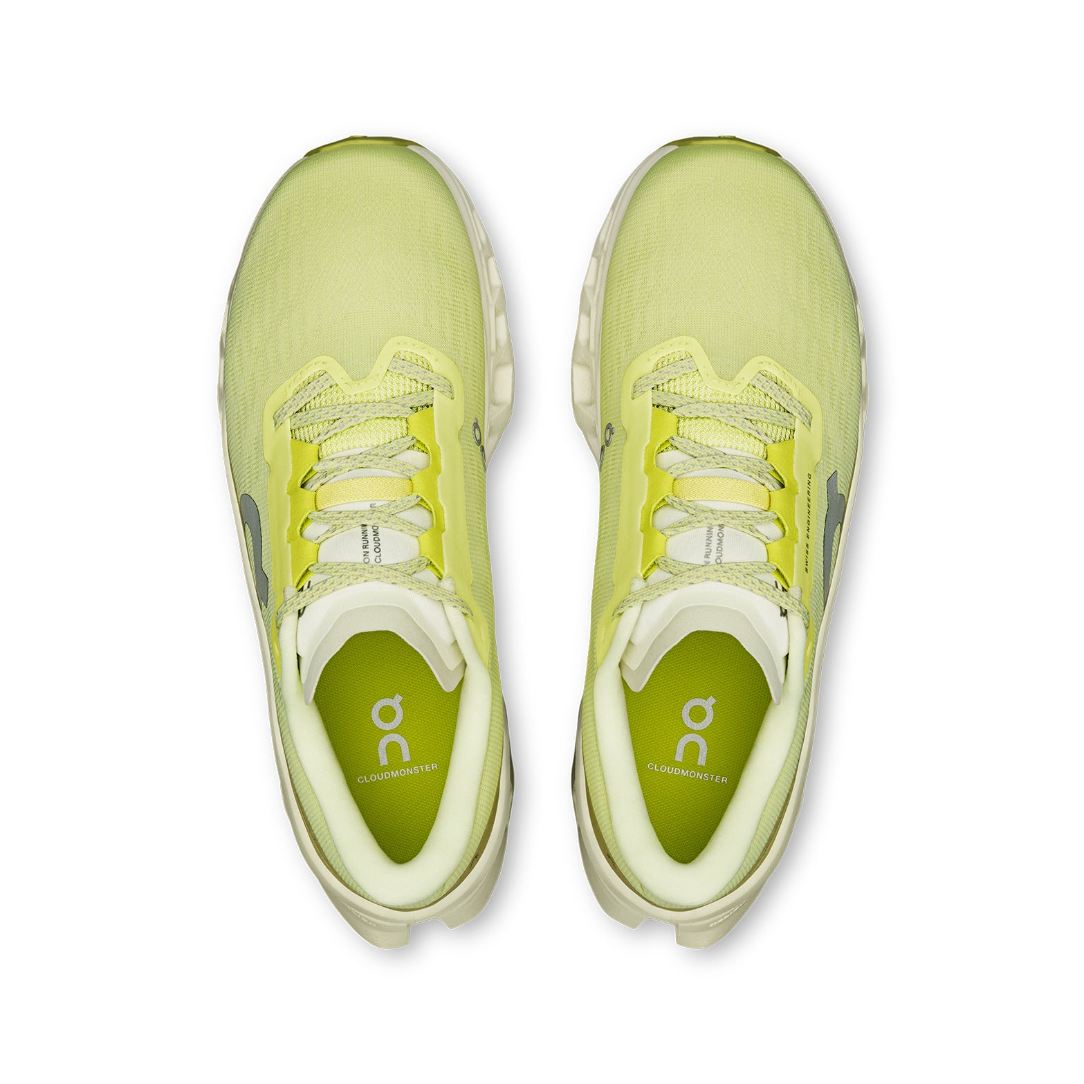 Women's Cloudmonster 3 Running Shoes Limelight / Seedling
