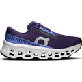 Women's On Cloudmonster 3 Running Shoes Nebula Ivory outer side view showing triple-layer CloudTec cushioning system and enhanced rocker shape