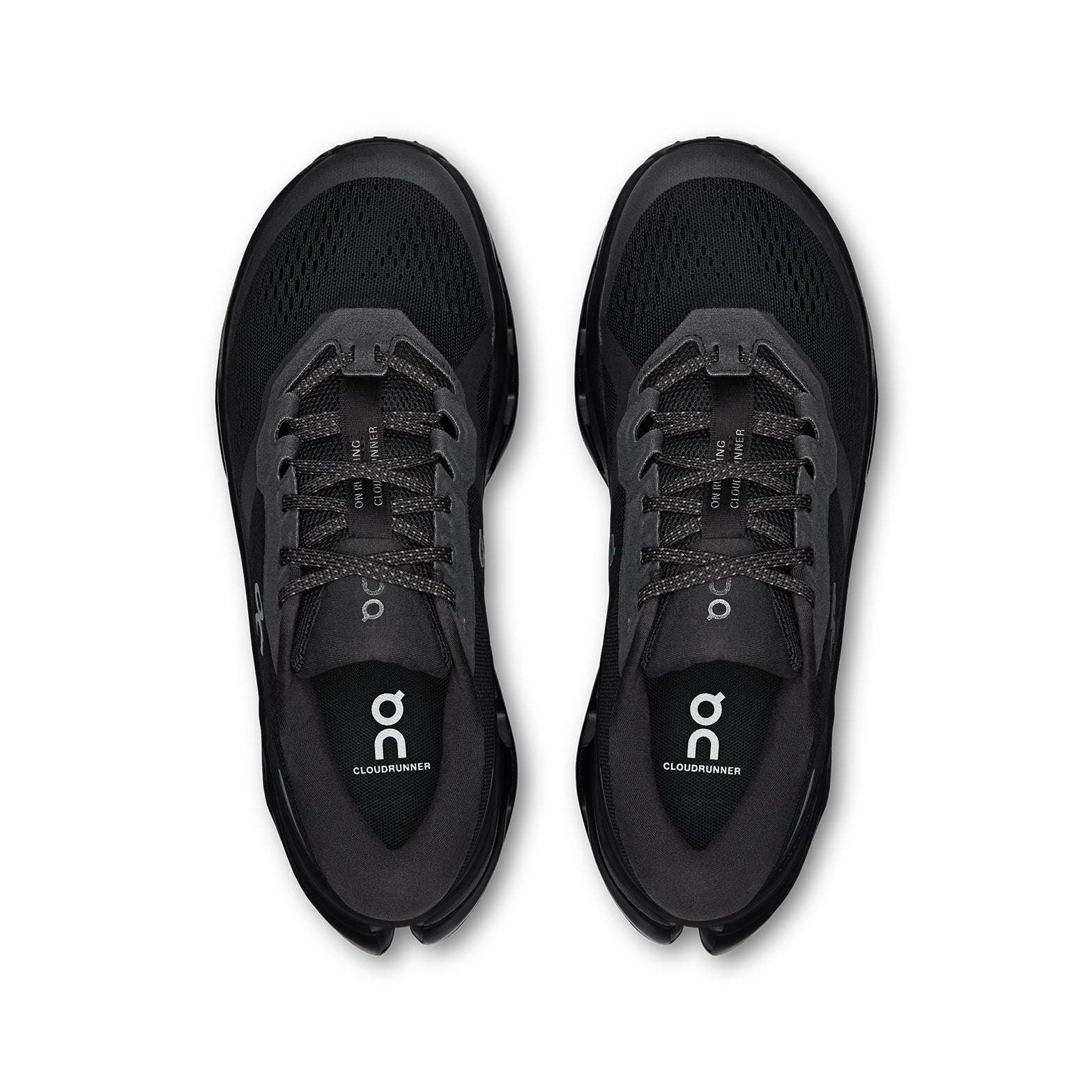On Cloudrunner 3 ブラック スニーカー26.5cm On Women's Cloudrunner 3 Wide Fit Running Shoes Black / Black at