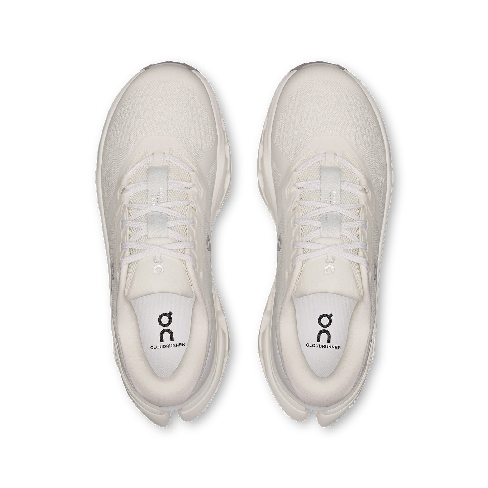 Women's Cloudrunner 3 Running Shoes White / Ivory - Achilles Heel