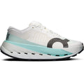 Women's On Cloudultra Pro Trail Running Shoes Ivory Celeste outer side view showing dual-layer Helion HF hyperfoam midsole with Speedboard rebound system and MissionGrip outsole for elite ultra-trail running