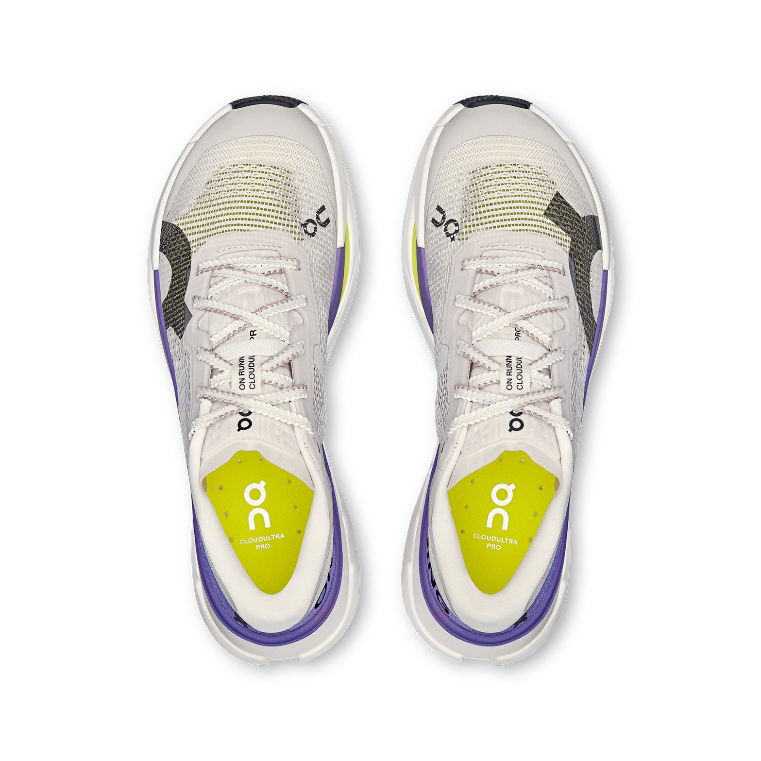 Women's Cloudultra Pro Trail Running Shoes Pearl / Juniper - Achilles Heel