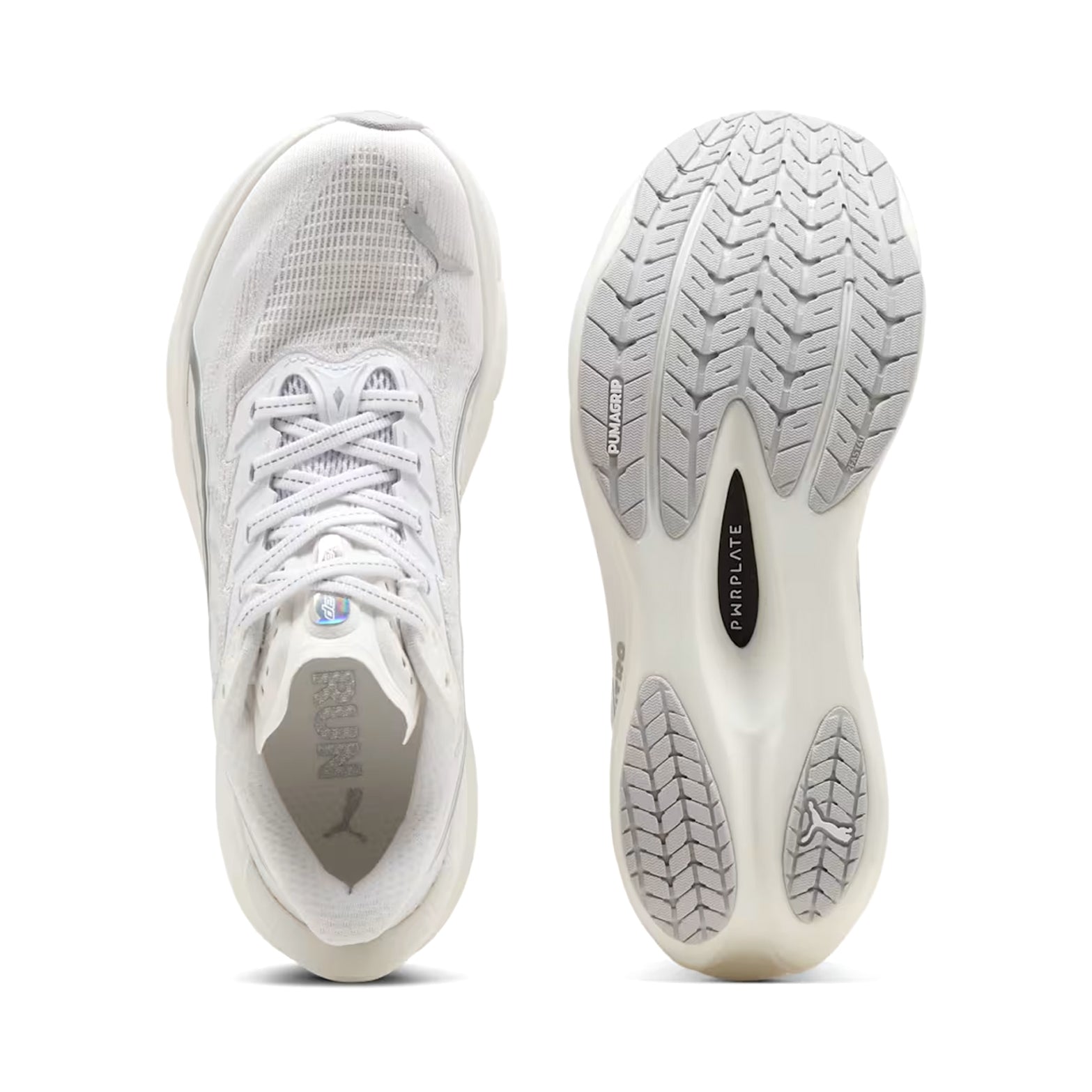 Women's Deviate NITRO 4 Running Shoes Puma White / Feather Grey