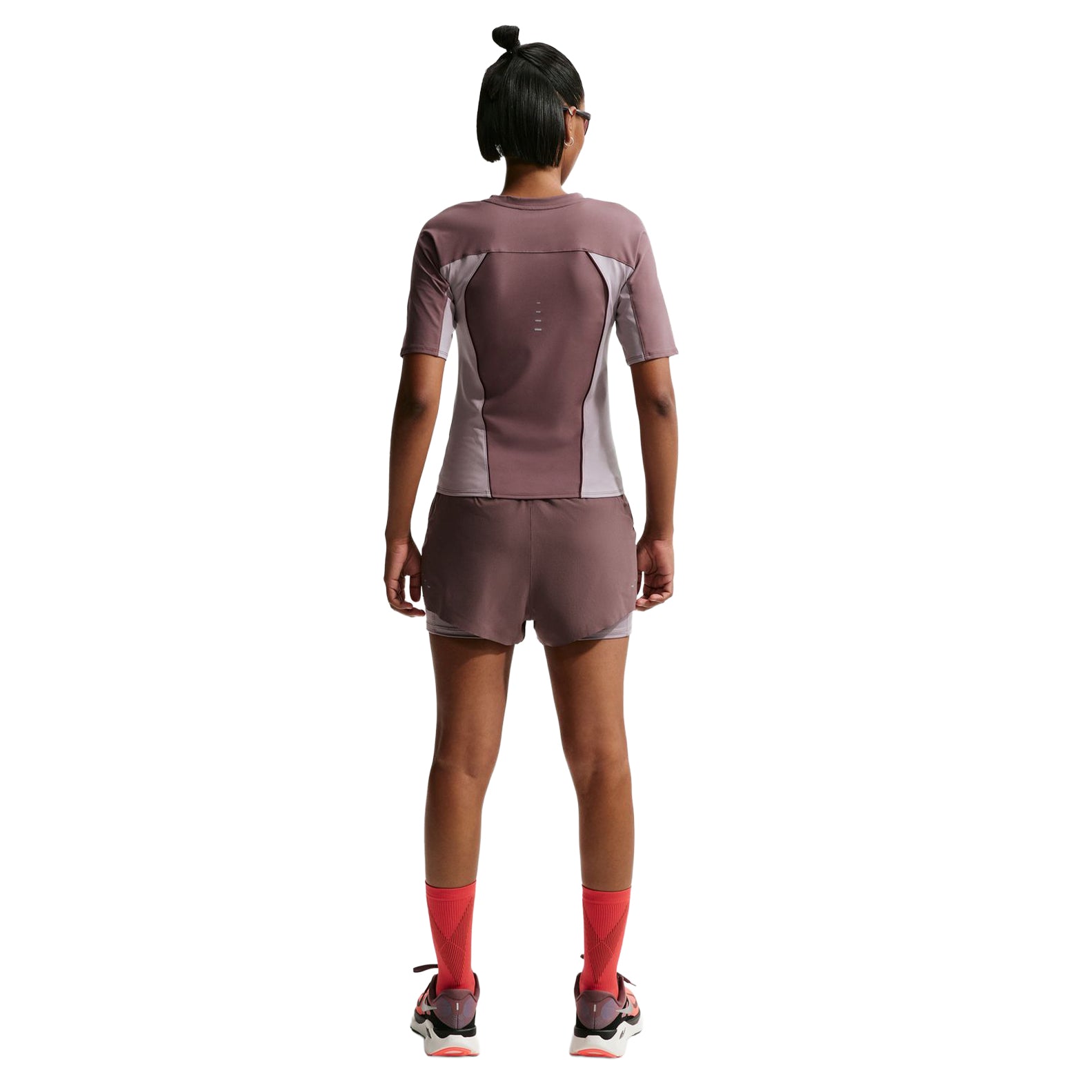 Women's Dri-FIT Mid Rise 2 in 1 Shorts Tattoo / Light Violet Ore - Achilles Heel