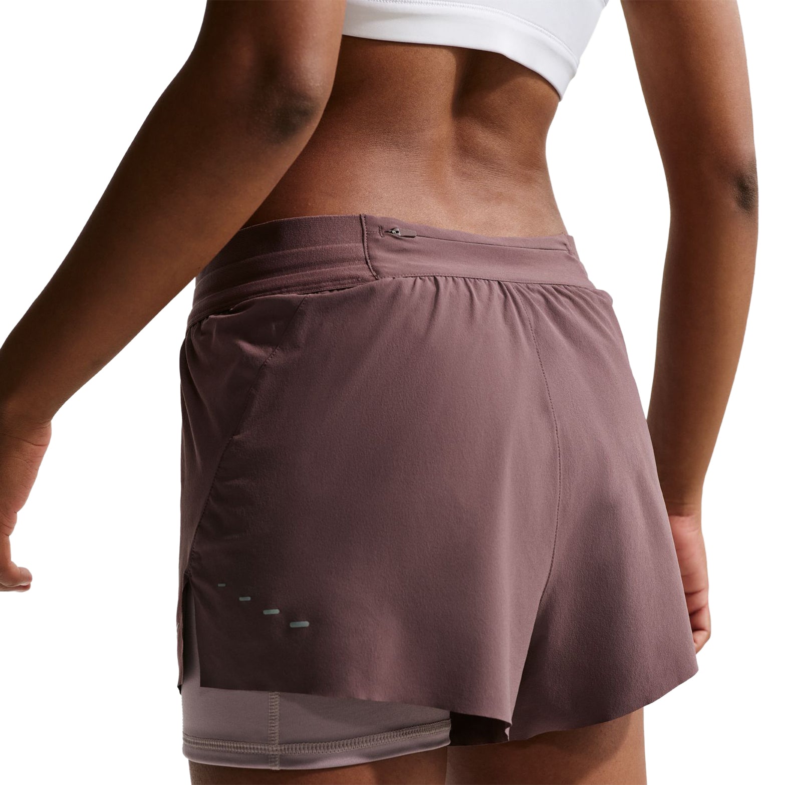 Women's Dri-FIT Mid Rise 2 in 1 Shorts Tattoo / Light Violet Ore - Achilles Heel