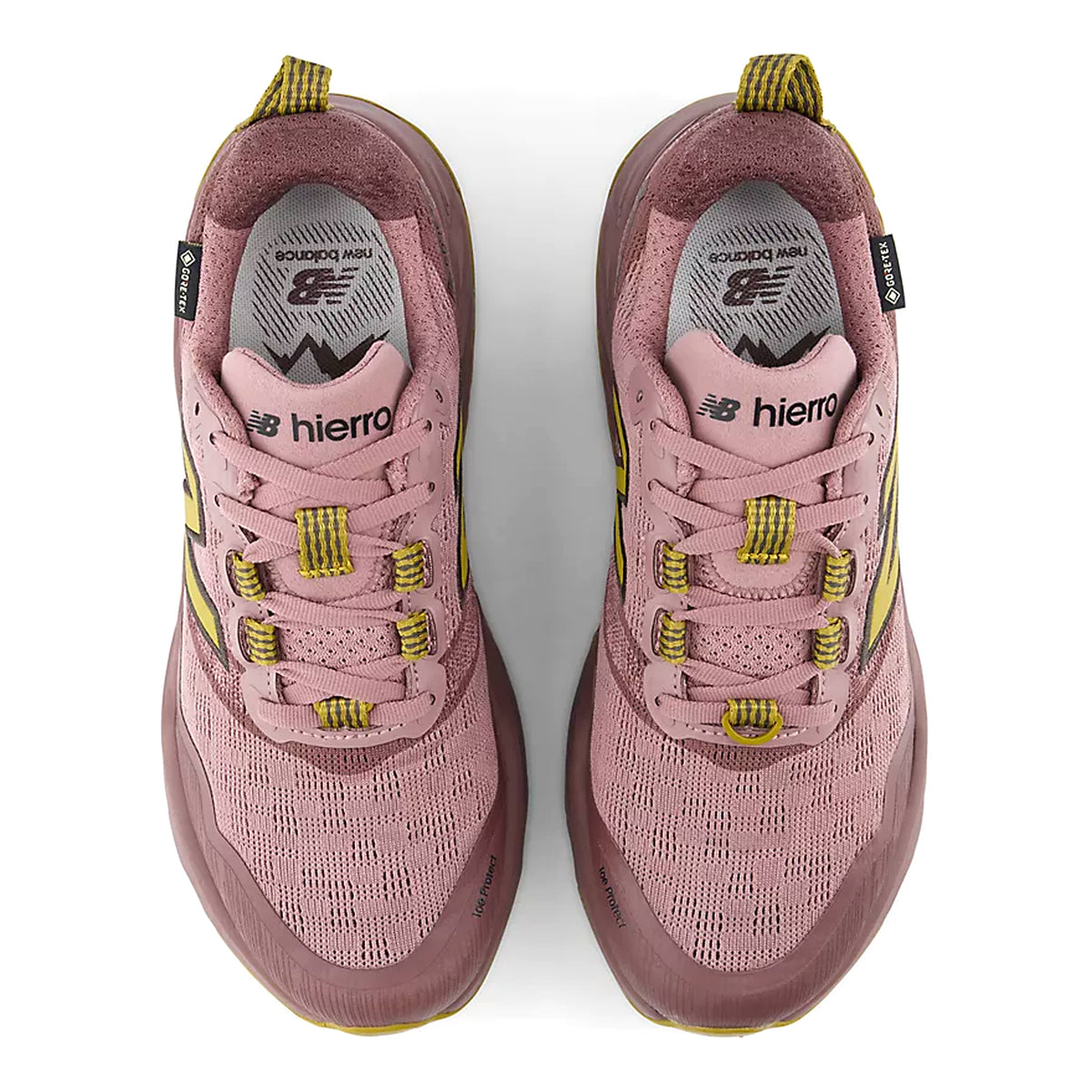 Women's Fresh Foam X Hierro v9 GORE-TEX Trail Running Shoes Pebble / Fast Track