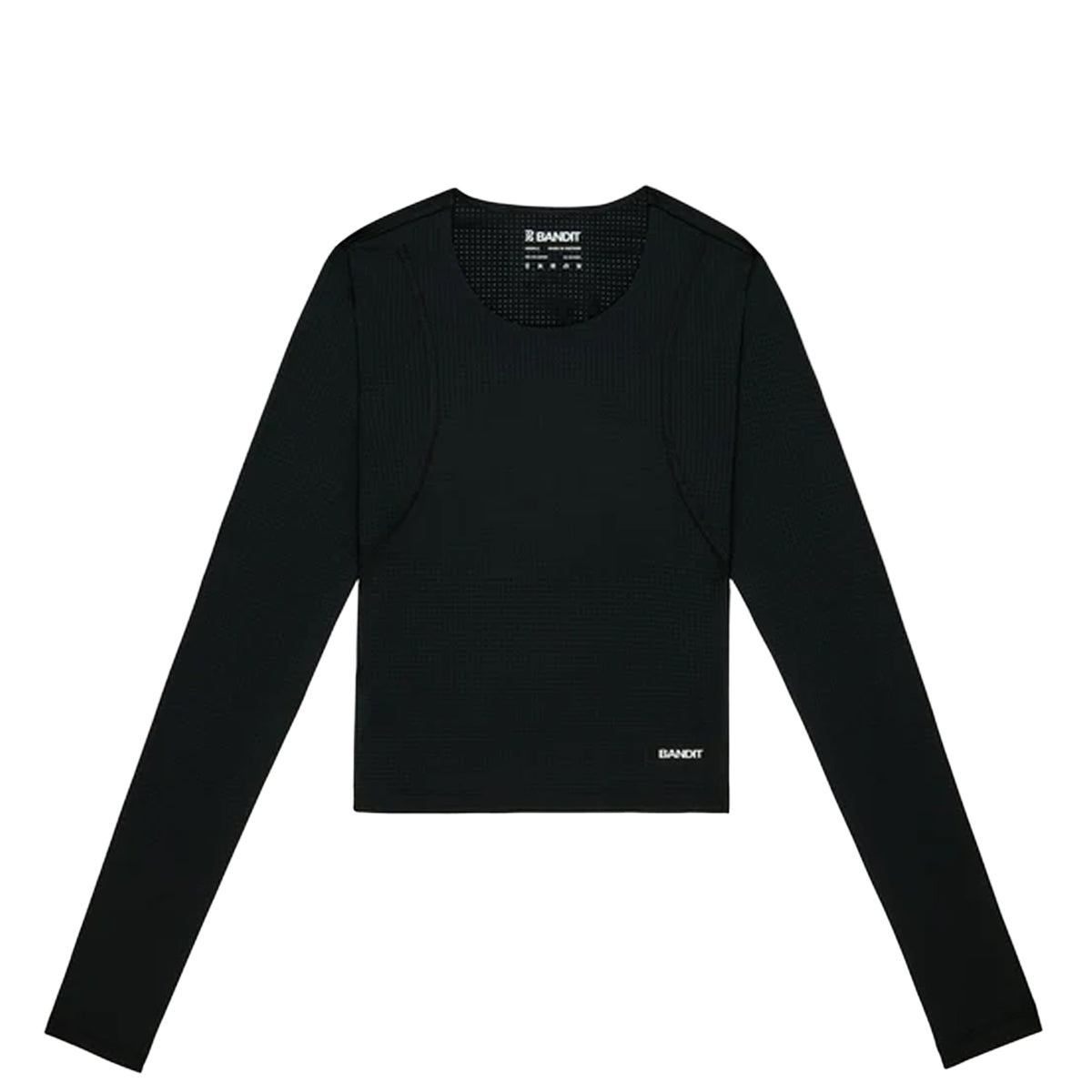 Women's GeoMesh Eclipse Long Sleeve - Black