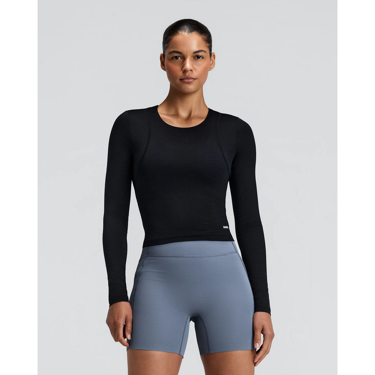 Women's GeoMesh Eclipse Long Sleeve - Black