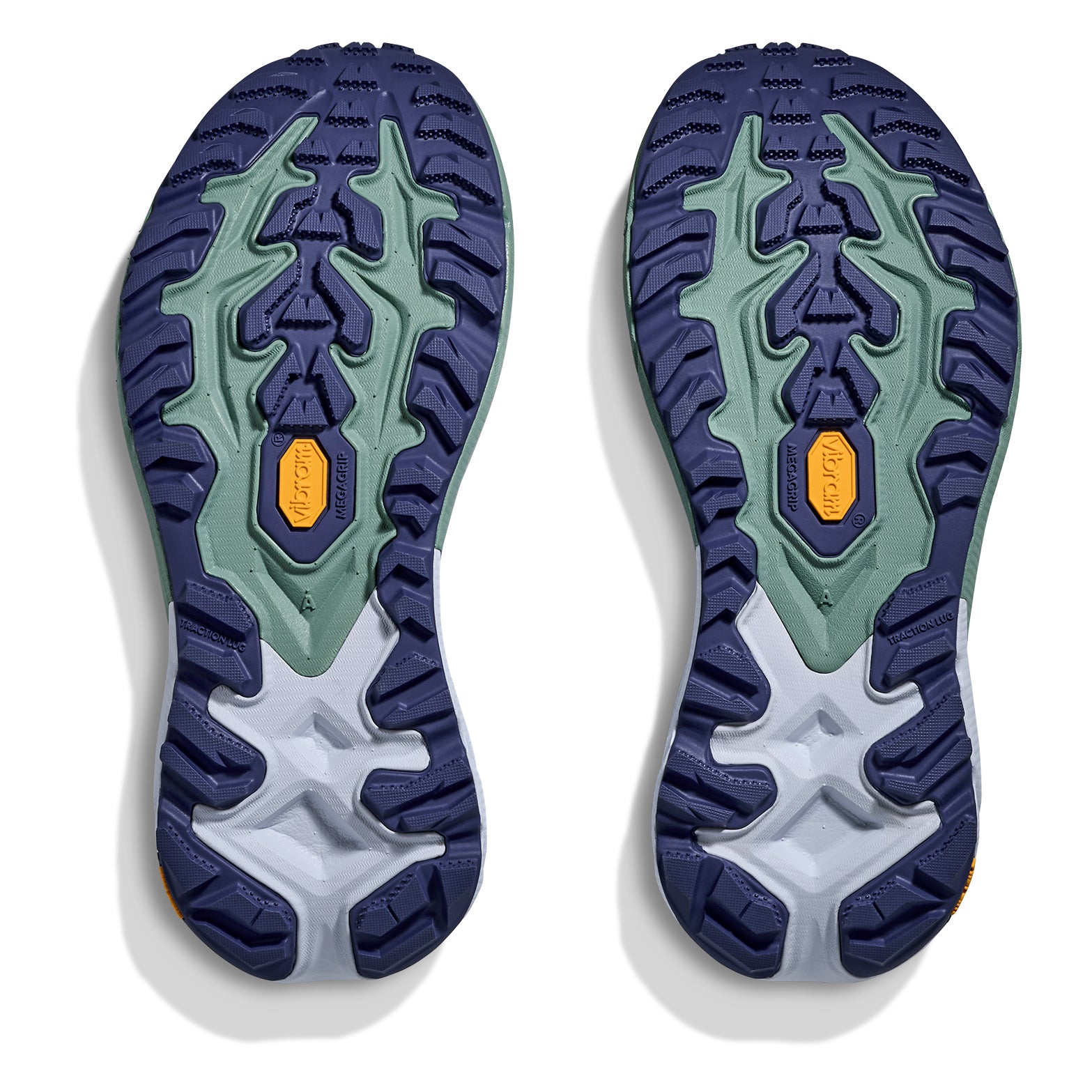 Women's Mafate 5 Trail Running Shoes Ambient Blue / Rosemary - Achilles Heel