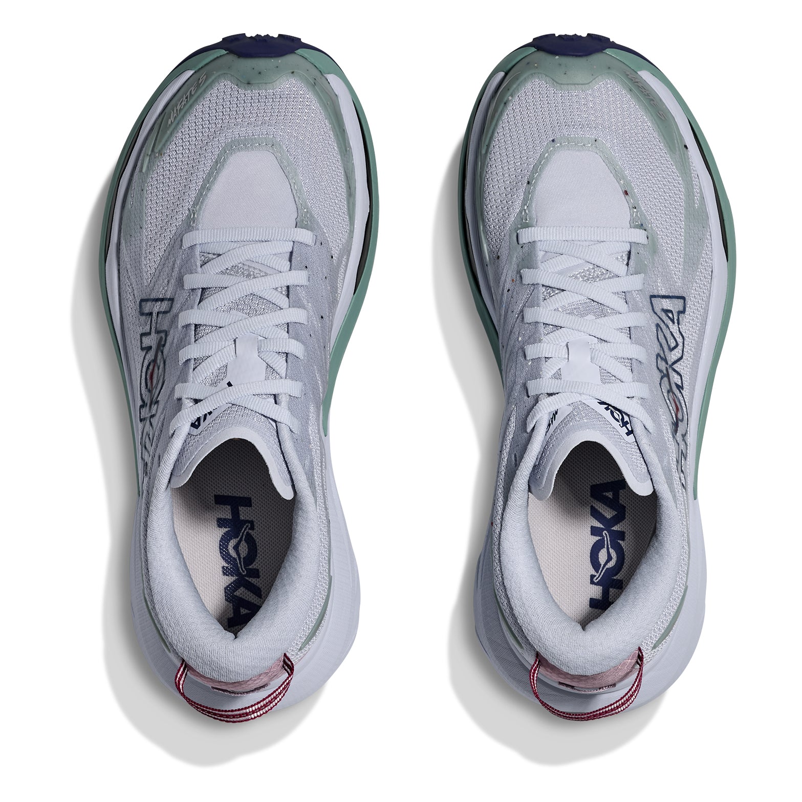 Women's Mafate 5 Trail Running Shoes Ambient Blue / Rosemary - Achilles Heel