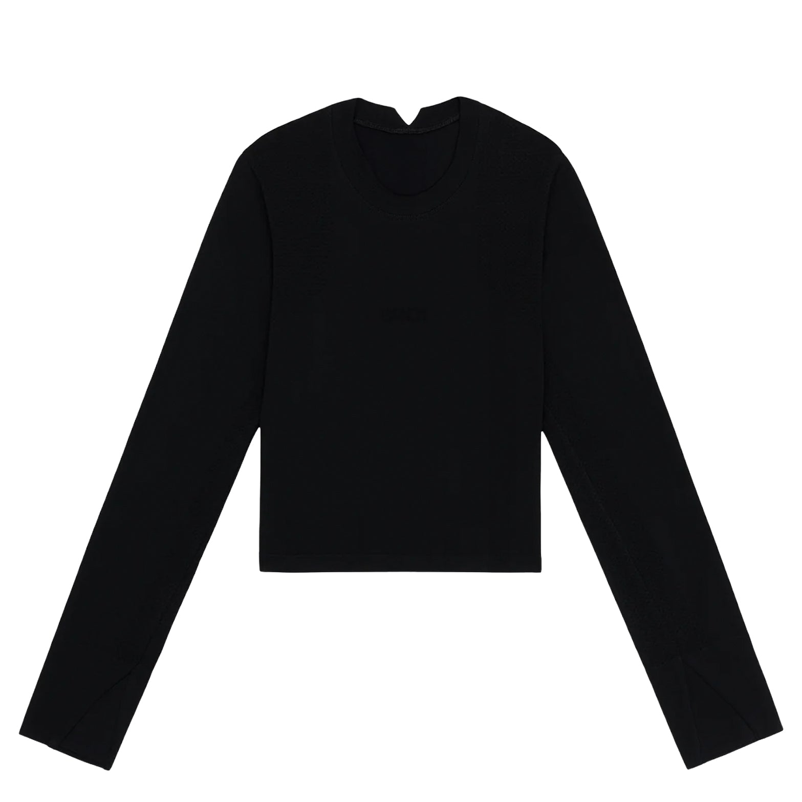 Women's Mercury Seamless Top Cropped Black - Achilles Heel