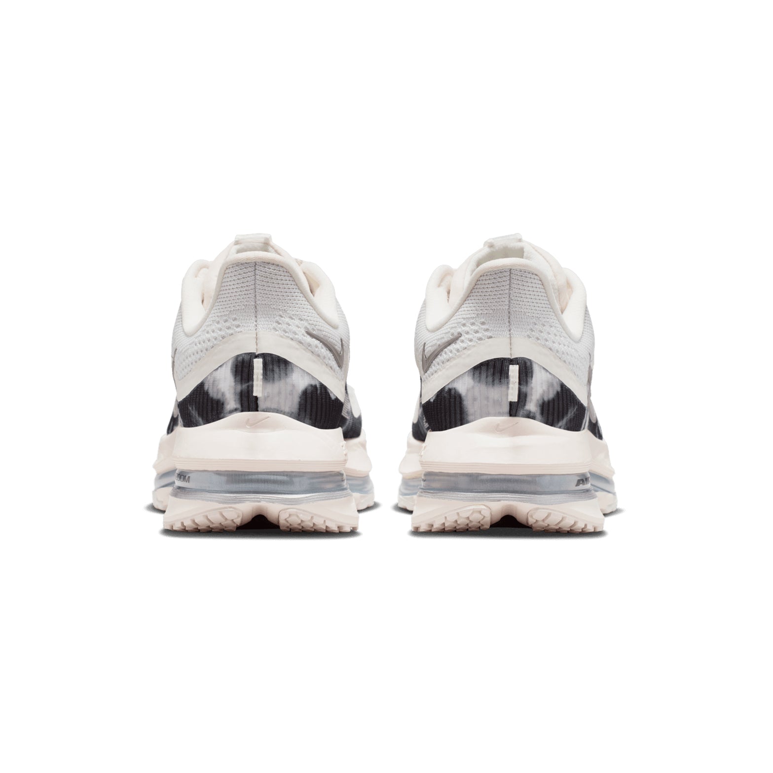 Nike Pegasus Premium SE women's running shoe in Phantom / Anthracite / Pencil Point — heel view showing circular knit heel construction, reflective details and pencil point triple-stack midsole contrast