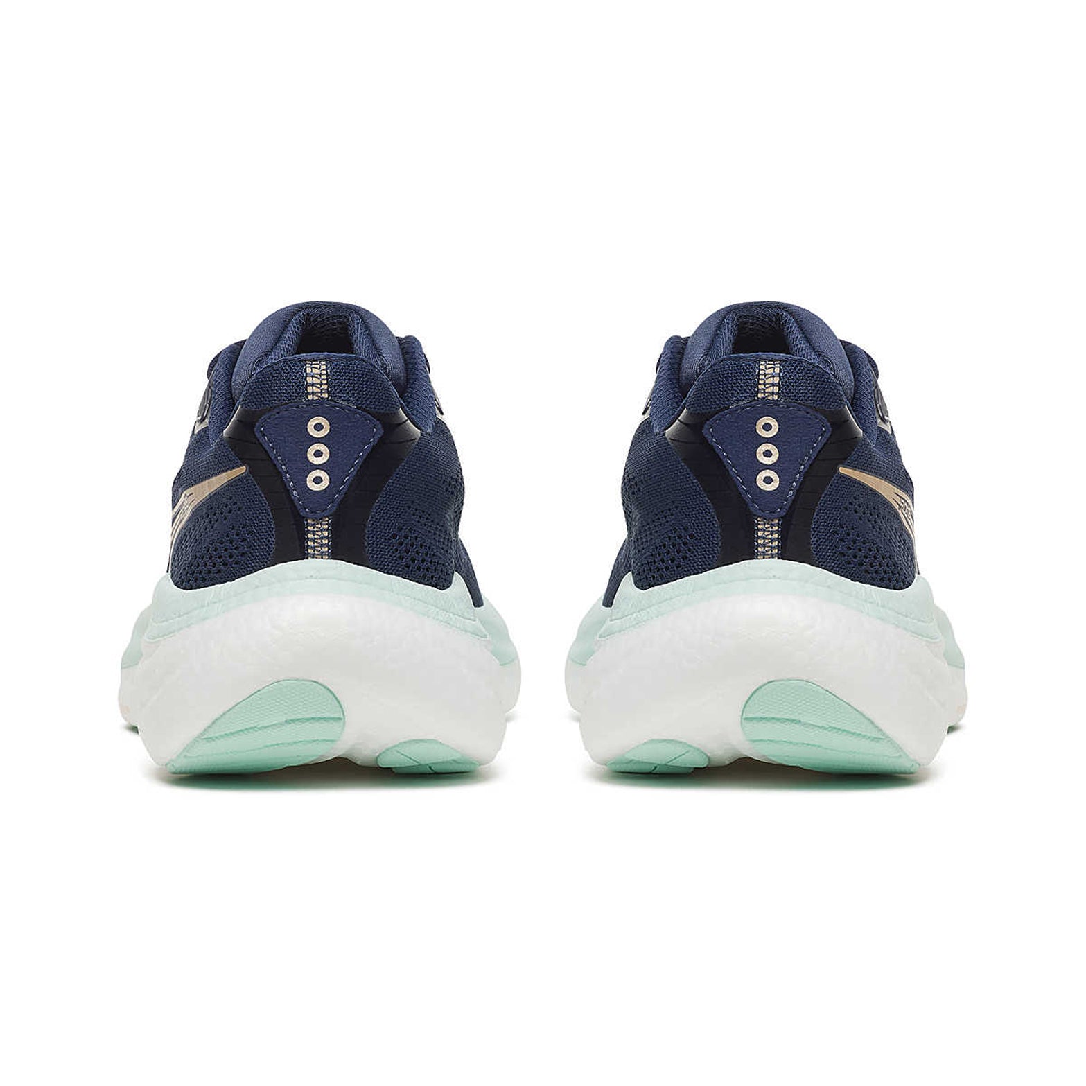 Women's Ride 19 Running Shoes Navy / Aqua - Achilles Heel