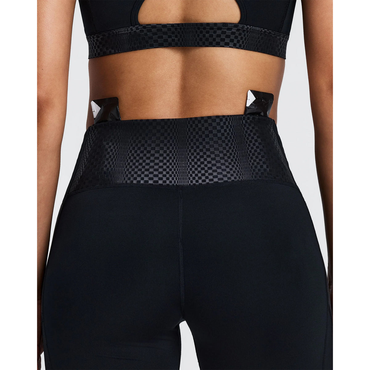 Women's Stamina-V Threshold 5" High Waist Compression Shorts Black