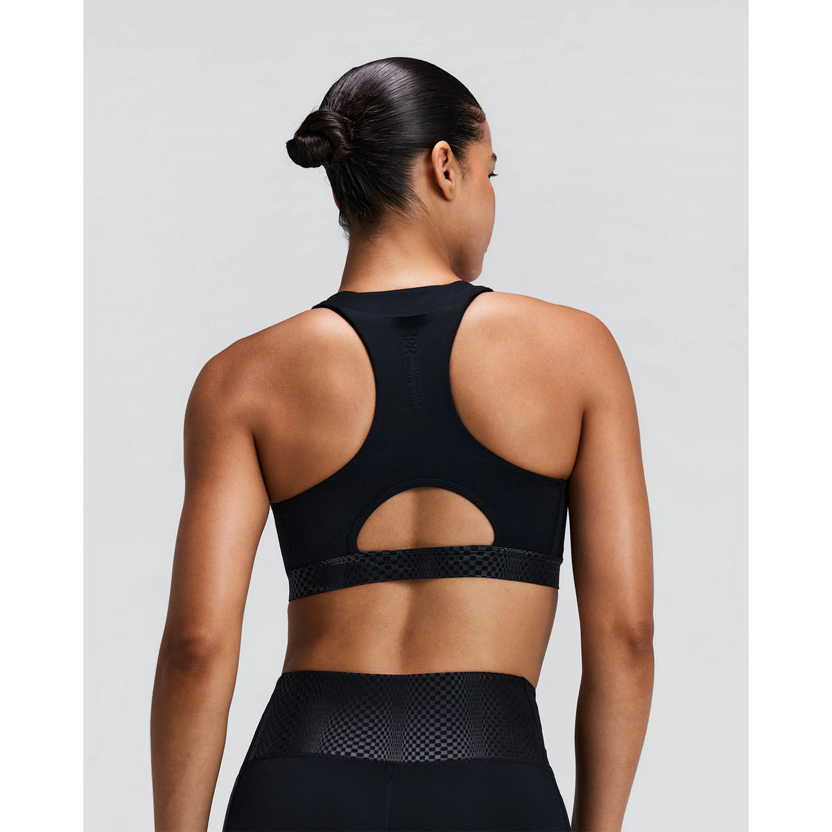 Women's Stamina-V Threshold Run Bra Black