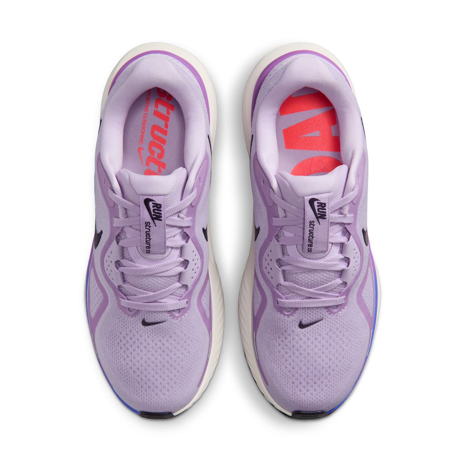 Women's Structure 26 Running Shoes Violet Mist / Bright Violet / Sapphire / Cave Purple - Achilles Heel