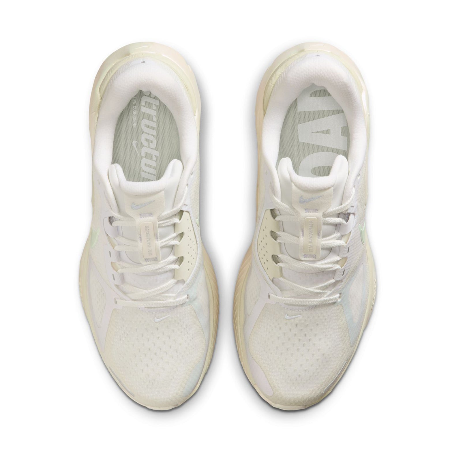 Women's Structure Plus ESS Running Shoes White / Sail / Sea Glass / White