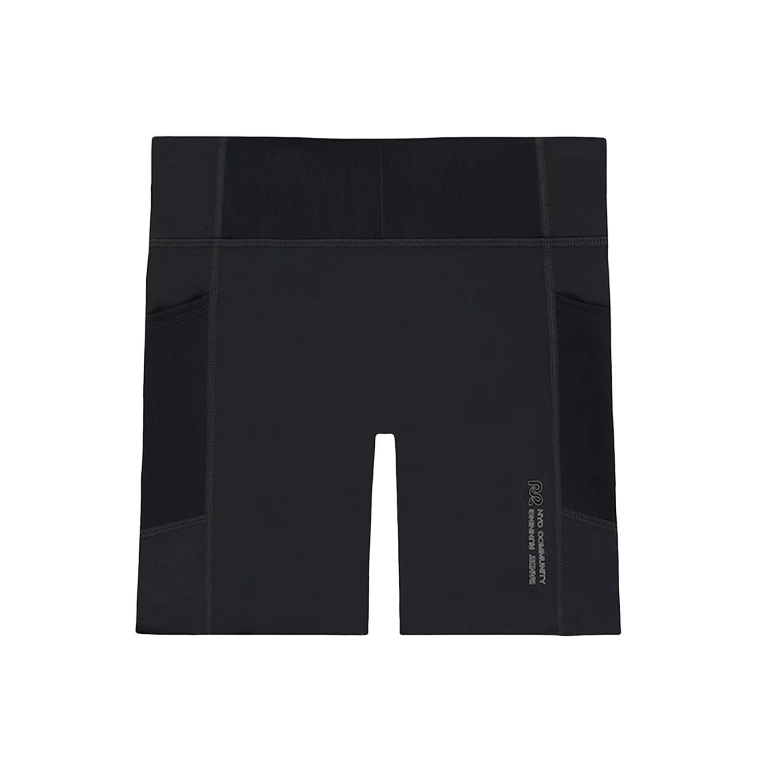 Women's Bandit Vanisher 5 Inch High Waist Compression Shorts Anthracite front product view showing high waist design with Vanisher compression fabric and two-tone branding