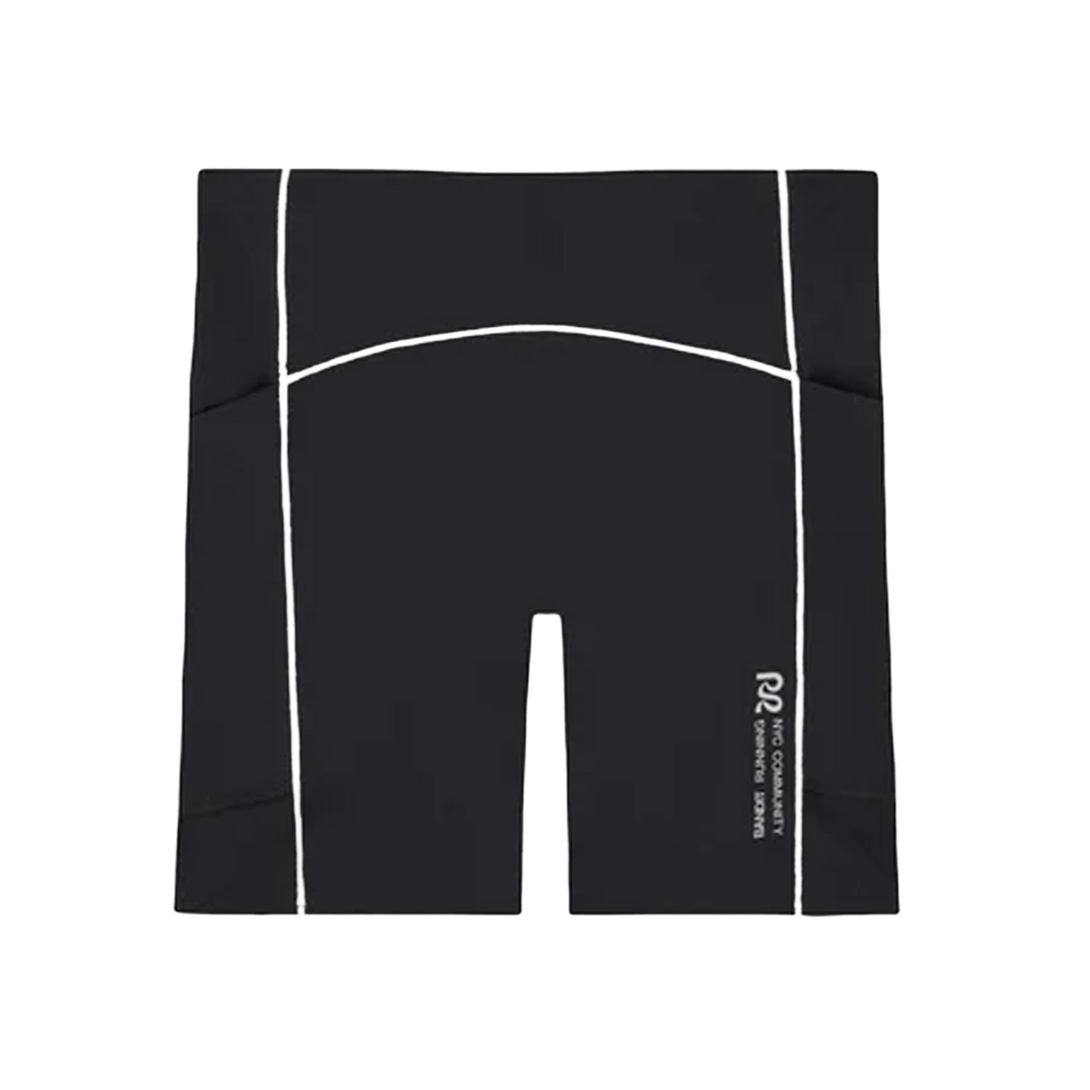 Women's Bandit Vanisher Pop Stitch 5 Inch High Waist Compression Shorts Anthracite front product view showing Vanisher compression fabric with Pop Stitch seam detail, high waist design and two-tone branding