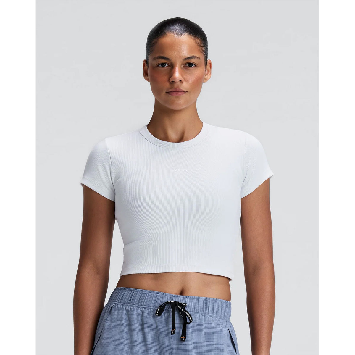 Women's Vituccia Cropped Performance Tee White
