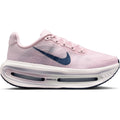 Women's Nike Vomero Premium Running Shoes Pearl Pink White outer side view showing dual Air Zoom units with full-length ZoomX foam midsole and premium construction