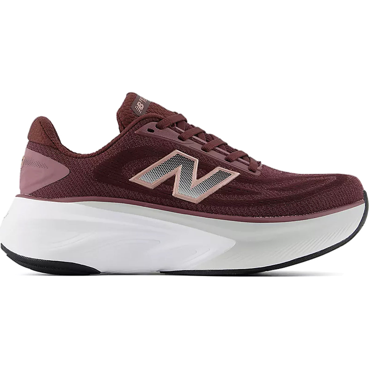 Women's X More v6 Running Shoes Cherry Leather / Fast Track