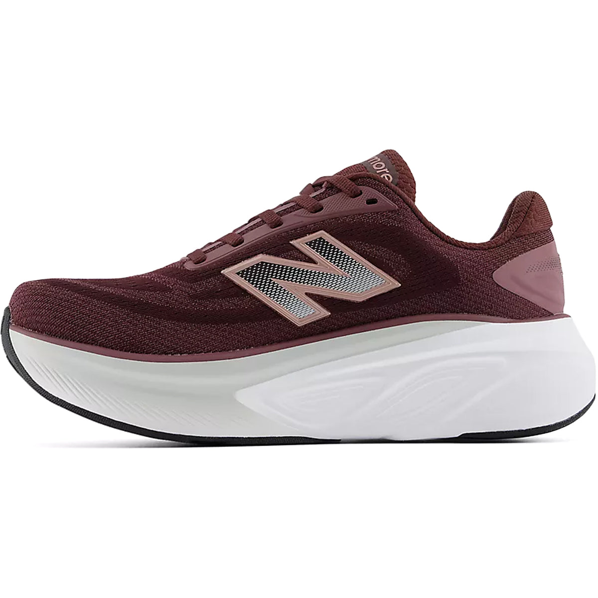 Women's X More v6 Running Shoes Cherry Leather / Fast Track