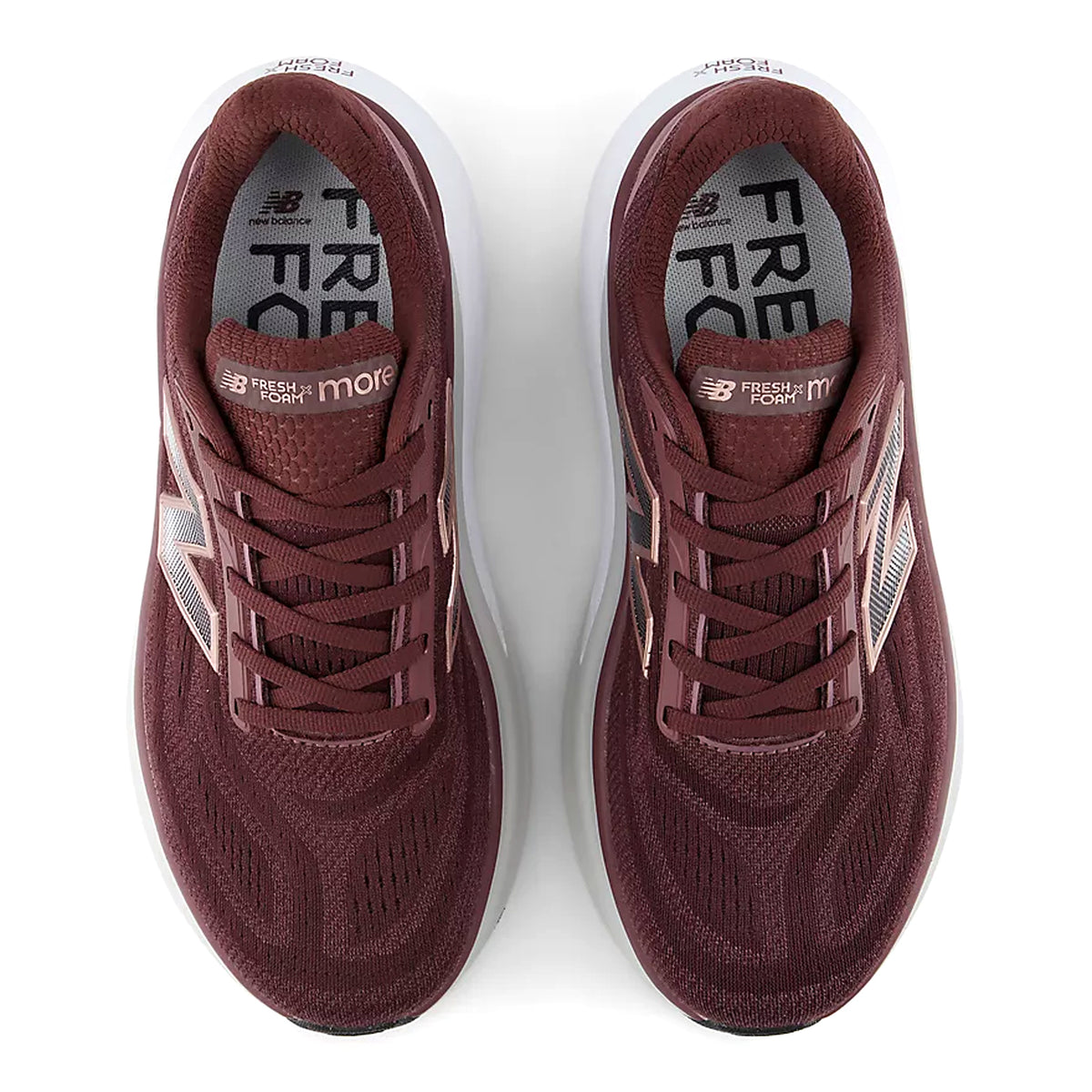 Women's X More v6 Running Shoes Cherry Leather / Fast Track