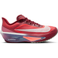 Women's Nike Zoom Fly 6 SE Running Shoes Team Red Bright Crimson Barely Green outer side view showing ReactX foam with full-length carbon fibre plate for tempo running and racing