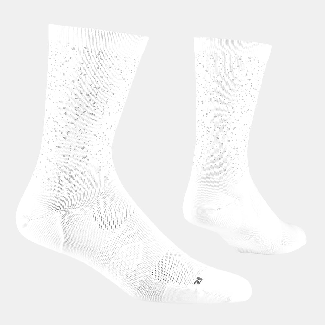 SAYSKY Combat Reflective High Socks White - Achilles Heel